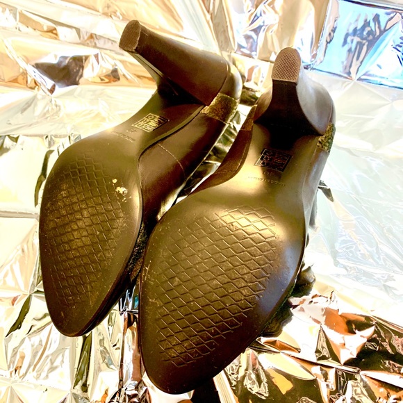 Aldo women’s 40UK 9US brown & copper pump - Picture 3 of 4